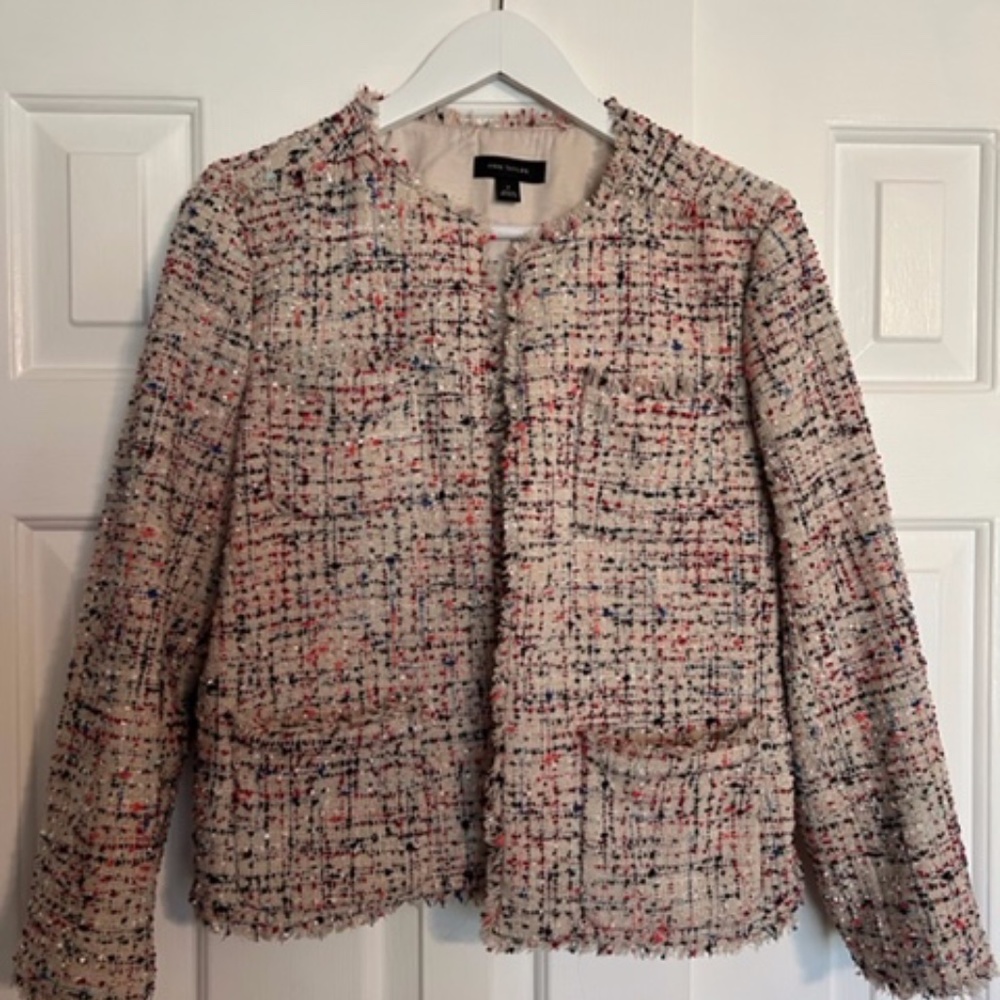 Ann Taylor Tweed Blazer